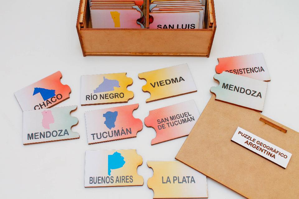 Puzzle provincia y capitales