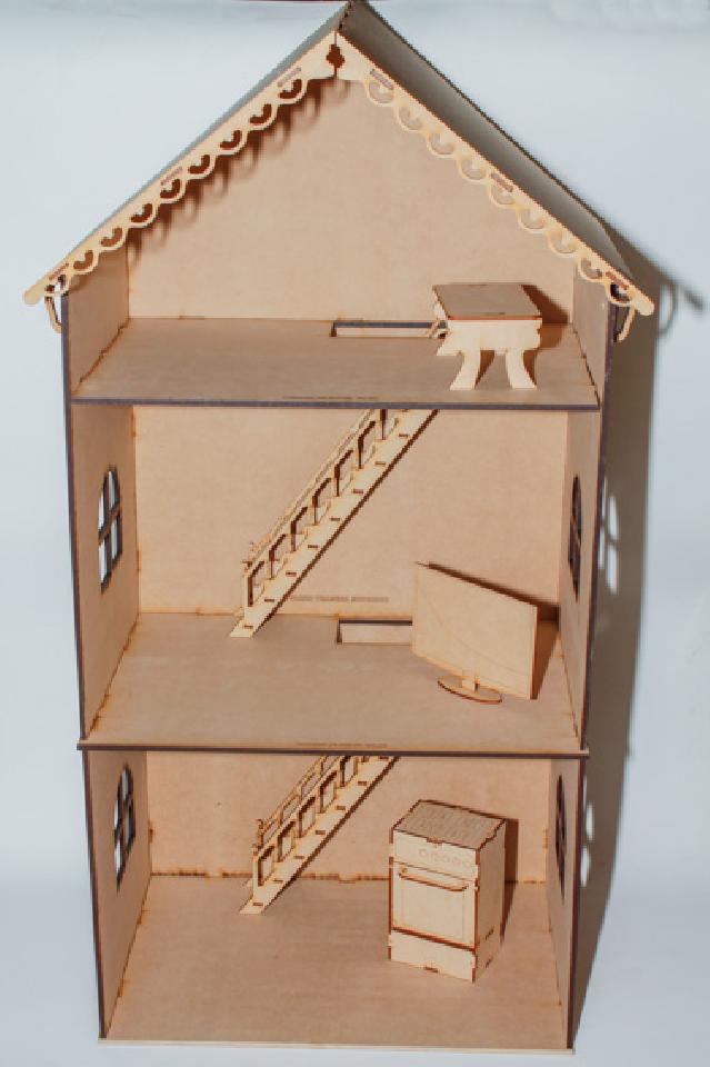 Casa de 3 pisos