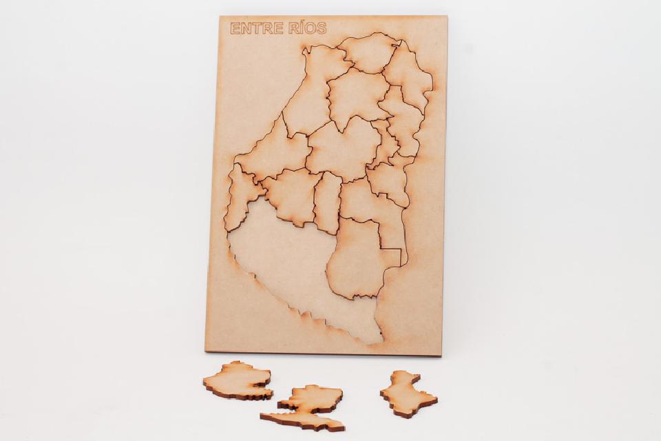 Mapa Entre Ríos