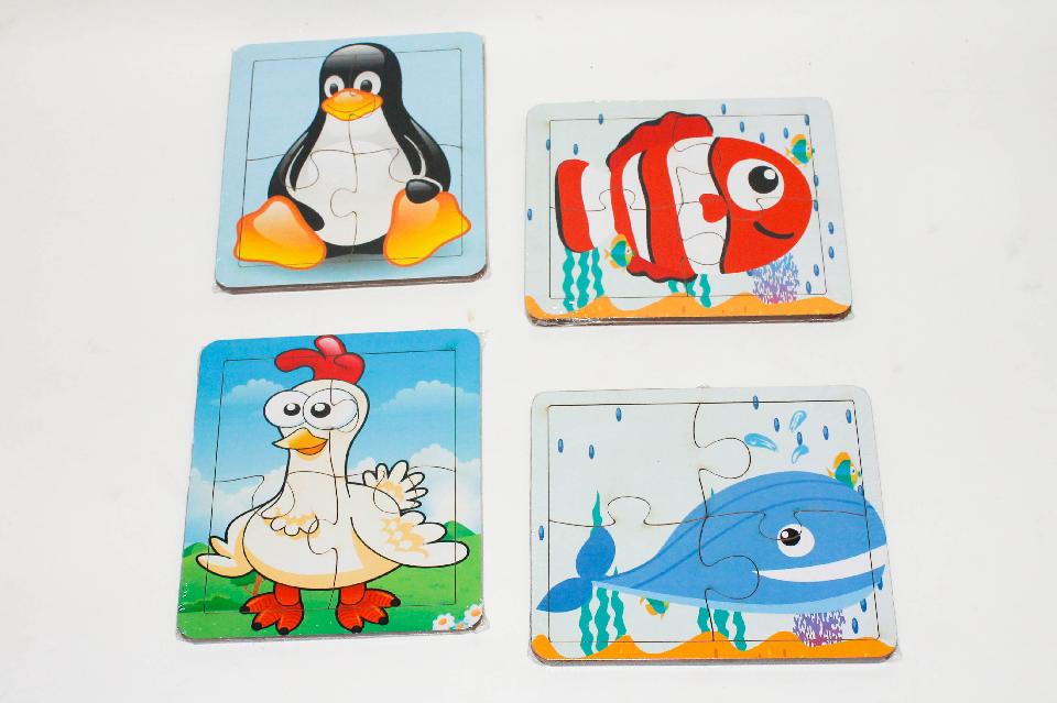 Puzzles Infantiles 4 piezas
